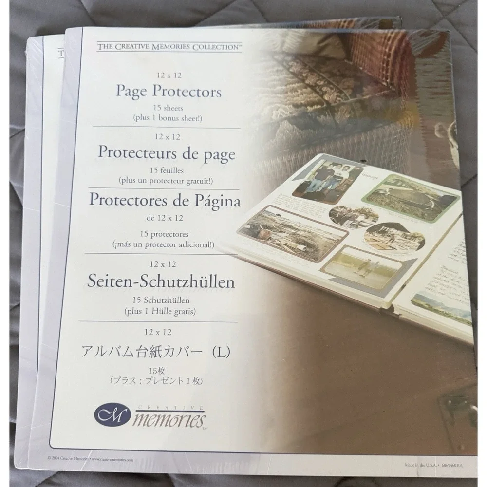 Creative Memories Scrapbook Pkg-Album, CuttingMat, PaperPunch, Pages, Protectors